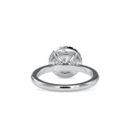 SKU: 0005 (18K) Round Diamond Engagment Ring in Rose Gold.