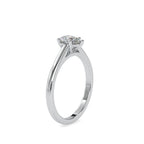 SKU: 0006 (18K) Pear  Shape Dainty Engagment ring in Rose Gold.