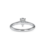 SKU: 0006 (18K) Pear  Shape Dainty Engagment ring in Rose Gold.