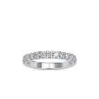 SKU: 0008 (18K) Timeless Diamond Band in Rose Gold.