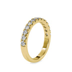 SKU: 0008 (22K) Timeless Diamond Band in Rose Gold.