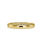 SKU: 0008 (18K) Timeless Diamond Band in Rose Gold.