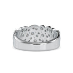 SKU: 0009 (22K) Cascading Diamond Ring in Rose Gold.