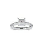 SKU: 0013 (10K) Princess Diamond  Engagment Ring in Rose Gold.