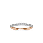 SKU: 0018 (14K) Two-Tone diamond Wedding Band .
