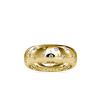 SKU: 0019 (18K) Scatter Diamond band in Rose Gold.