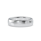 SKU: 0022 (18K) Plain Wedding Band in Rose Gold.