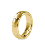 SKU: 0022 (10K) Plain Wedding Band in Rose Gold.