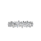 SKU: 0037 (18K) Shimmering Eternity Band In Rose Gold.