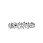 SKU: 0037 (18K) Shimmering Eternity Band In Rose Gold.