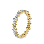 SKU: 0037 (18K) Shimmering Eternity Band In Rose Gold.