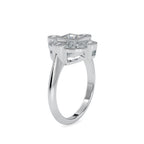 SKU: 0040 (22K) Princess Quadrangle Ring In Rose Gold.