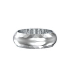 SKU: 0041 (10K) Faceted Band Ring In Rose Gold.