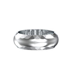 SKU: 0041 (10K) Faceted Band Ring In Rose Gold.