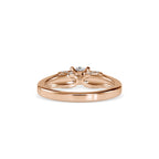 SKU: 0043 (22K) Vintage-Inspired Engagment Ring in Rose Gold.