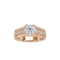 SKU: 0049 (22K) Verdant Bloom Ring in Rose Gold.