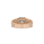 SKU: 0049 (22K) Verdant Bloom Ring in Rose Gold.