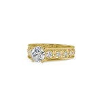 SKU: 0049 (22K) Verdant Bloom Ring in Rose Gold.