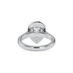 SKU: 0055 (22K) The Pearly Embrace engagment Ring In Rose Gold.