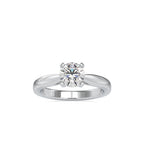 SKU: 0056 (22K) Classic Solitair Engagment Ring in Rose Gold.