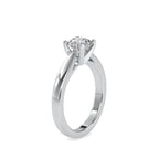 SKU: 0056 (18K) Classic Solitair Engagment Ring in Rose Gold.