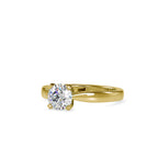 SKU: 0056 (22K) Classic Solitair Engagment Ring in Rose Gold.