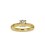 SKU: 0056 (10K) Classic Solitair Engagment Ring in Rose Gold.