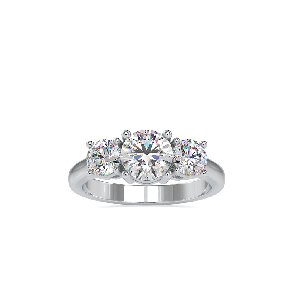 SKU: 0058 (22K) The Triple Crown Ring in Rose Gold.