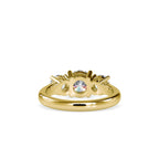 SKU: 0058 (14K) The Triple Crown Ring in Rose Gold.