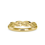 SKU: 0069 (10K) Endless Sparkle Twist Band in Rose Gold.