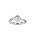 SKU: 0072 (14K) Classic Solitaire Ring With a Modern Twist in Rose Gold.