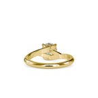 SKU: 0072 (14K) Classic Solitaire Ring With a Modern Twist in Rose Gold.