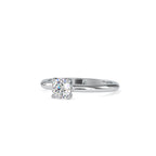 SKU: 0080 (10K) Classic four-Prong Solitaire Engagment Ring in Rose Gold.