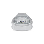 SKU: 0091 (14K) Cushion Halo Triple Split Shank Engagment Ring in Rose Gold.