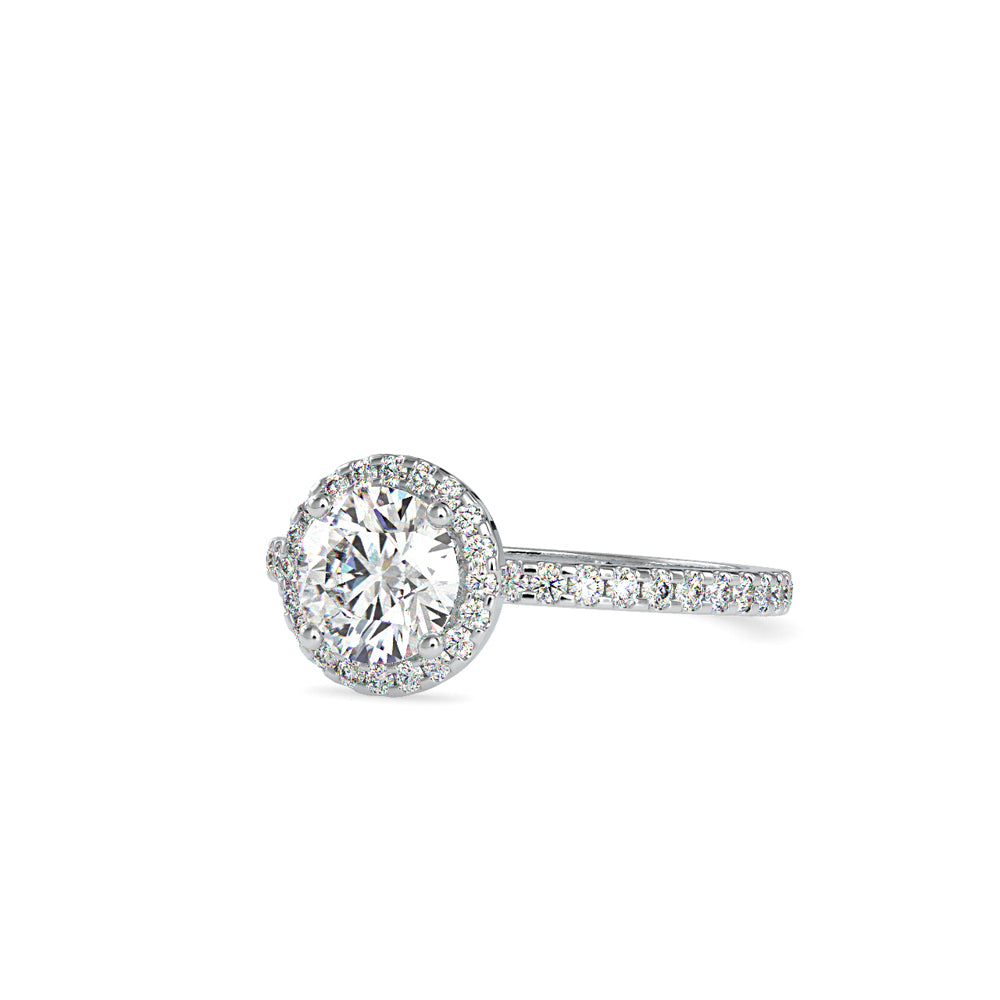 SKU: 0108 (22K) Vintage-inspired Radiant Halo Engagment Ring in Rose Gold.