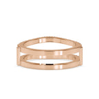 SKU: 0116 (22K) Diamond Ring Jacket Enhancer in Rose Gold.