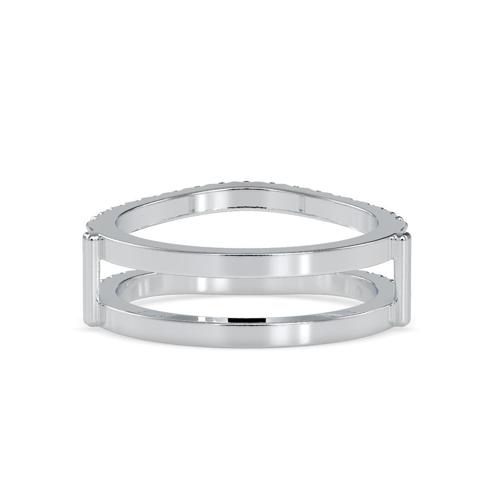 SKU: 0116 (10K) Diamond Ring Jacket Enhancer in Rose Gold.