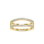 SKU: 0116 (18K) Diamond Ring Jacket Enhancer in Rose Gold.