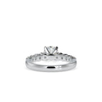 SKU: 0119 (18K)  Solitaire Engagment Round-cut Ring in Rose Gold.