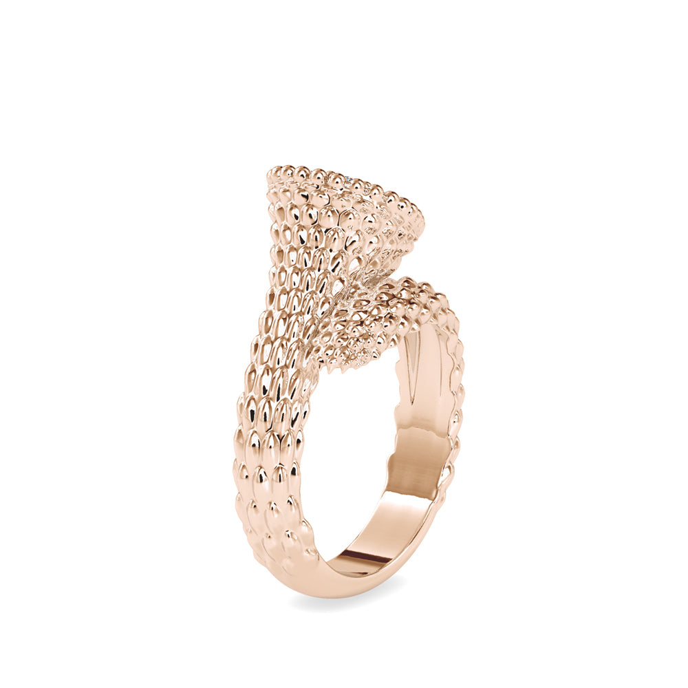 SKU: 0125 (18K) Boucheron serpent Bohome Ring in Rose Gold.