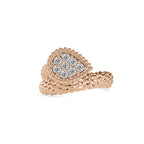 SKU: 0125 (22K) Boucheron serpent Bohome Ring in Rose Gold.