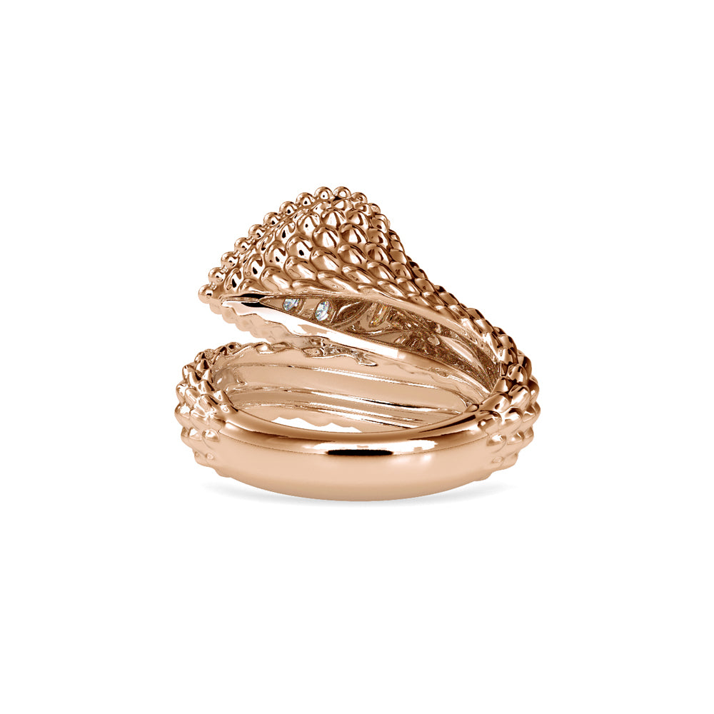 SKU: 0125 (18K) Boucheron serpent Bohome Ring in Rose Gold.