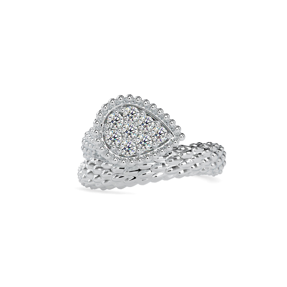 SKU: 0125 (14K) Boucheron serpent Bohome Ring in Rose Gold.
