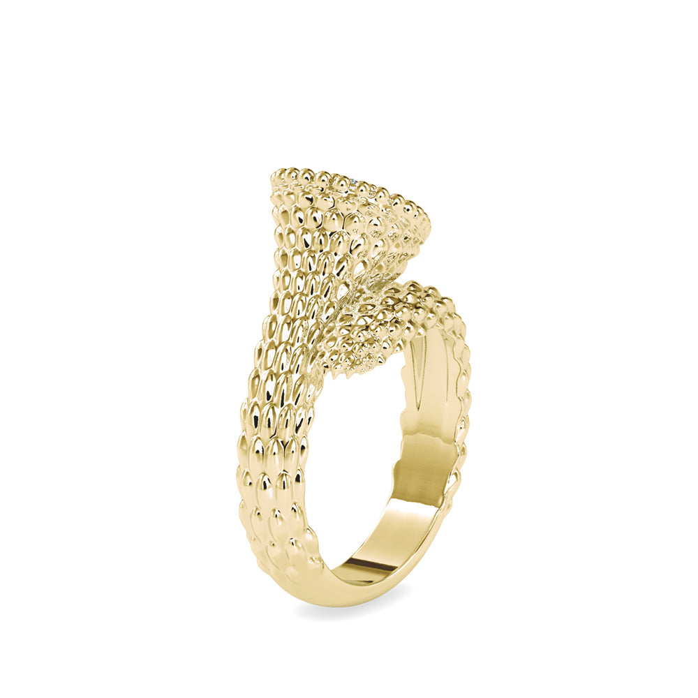 SKU: 0125 (14K) Boucheron serpent Bohome Ring in Rose Gold.