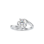 SKU: 0126 (22K) Six-Prong Solitaire Engagment Ring in Rose Gold.