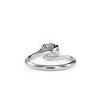 SKU: 0127 (22K) Heart-Setting Solitaire Engagment Ring in Rose Gold.