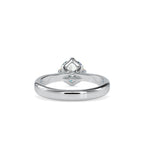SKU: 0130 (22K) Four-Prong Solitaire Engagment Ring in Rose Gold.