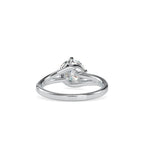 SKU: 0139 (14K) Four-Prong Solitaire Engagment Ring in Rose Gold.