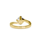 SKU: 0144 (22K) Four-Prong Solitaire Engagment Ring in Rose Gold.