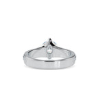 SKU: 0145 (22K) Fancy Shank Round Diamond Engagment Ring in Rose Gold.